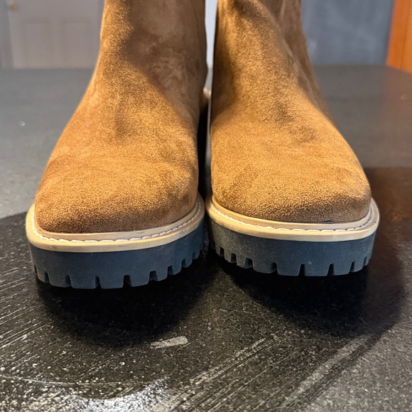 Dolce Vita Tan Suede Ankle Boots - Picture 3 of 5